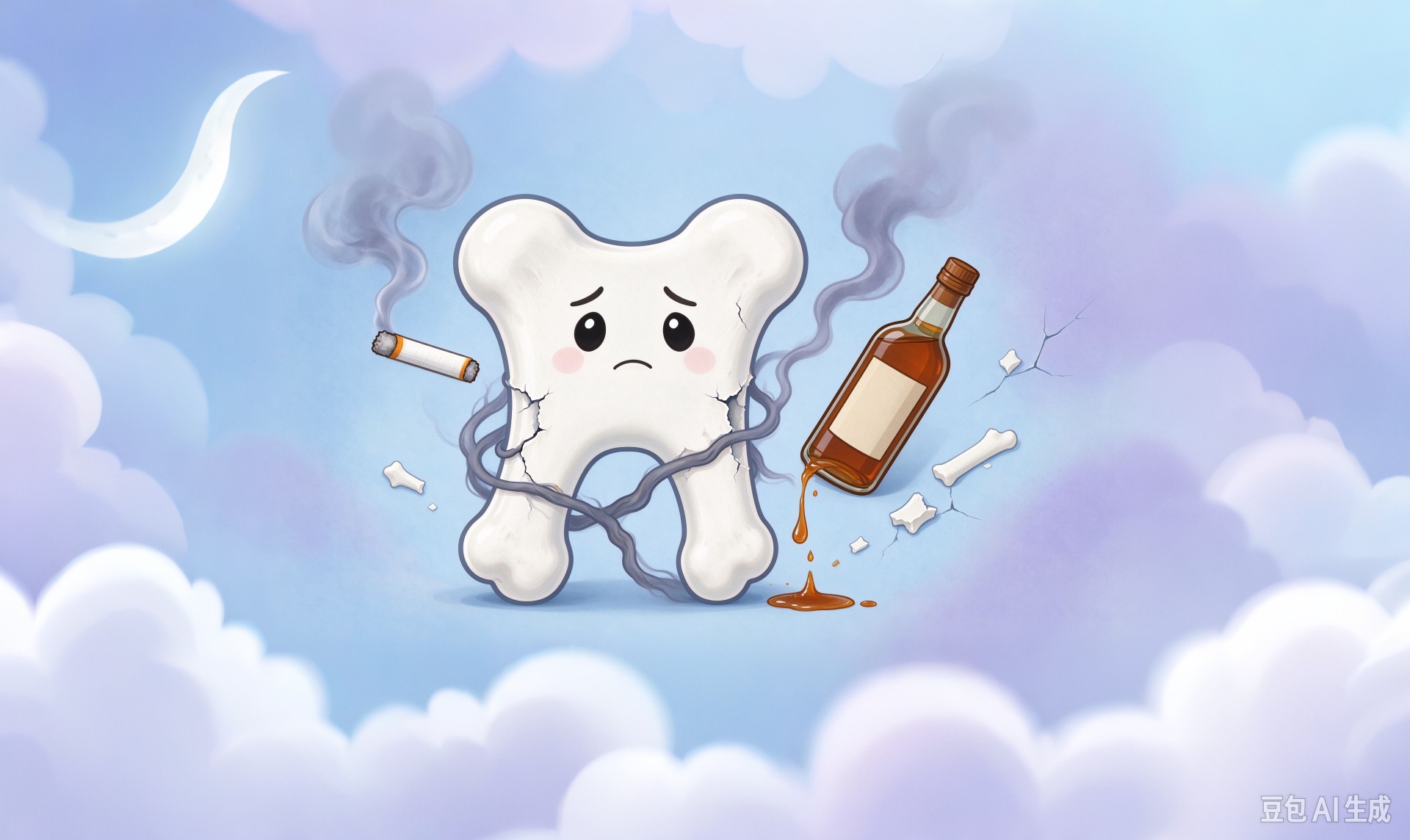 How Smoking and Alcohol Affect Bones
