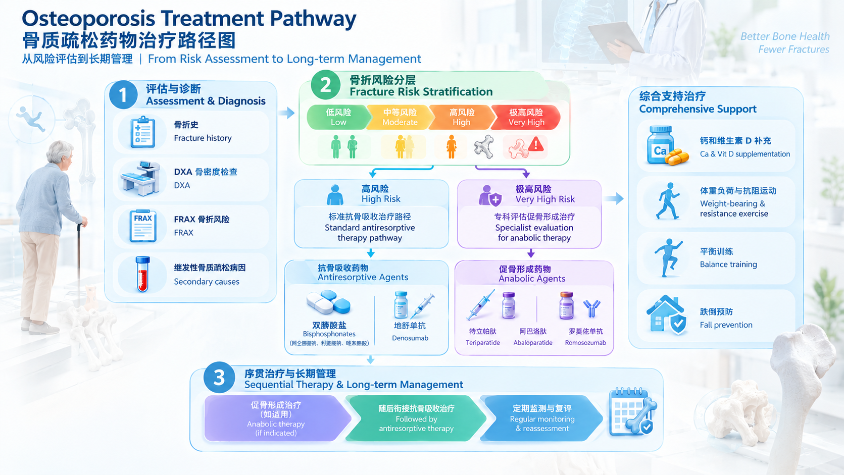 Osteoporosis Treatment Pathway Map