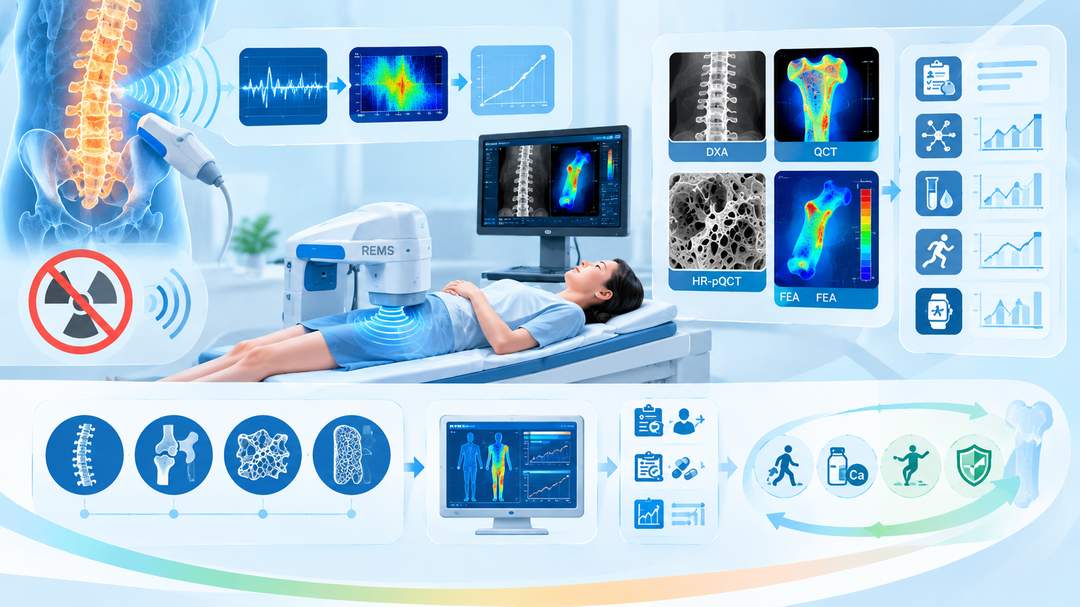 REMS Radiation-Free Bone Density Testing: Technical Principles, Clinical Evidence, and Application Prospects